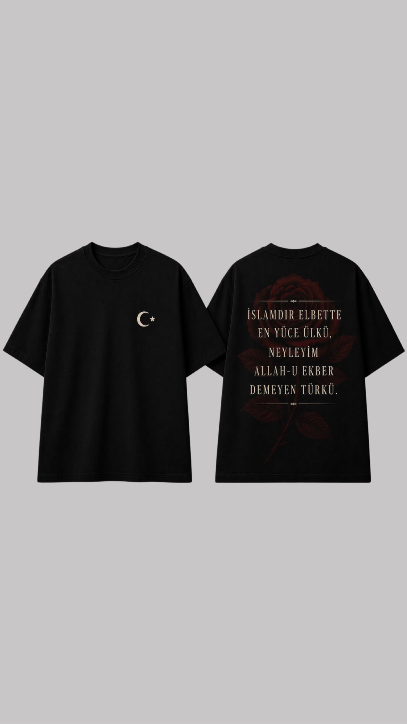 T-Shirt Oversize TÜRK
