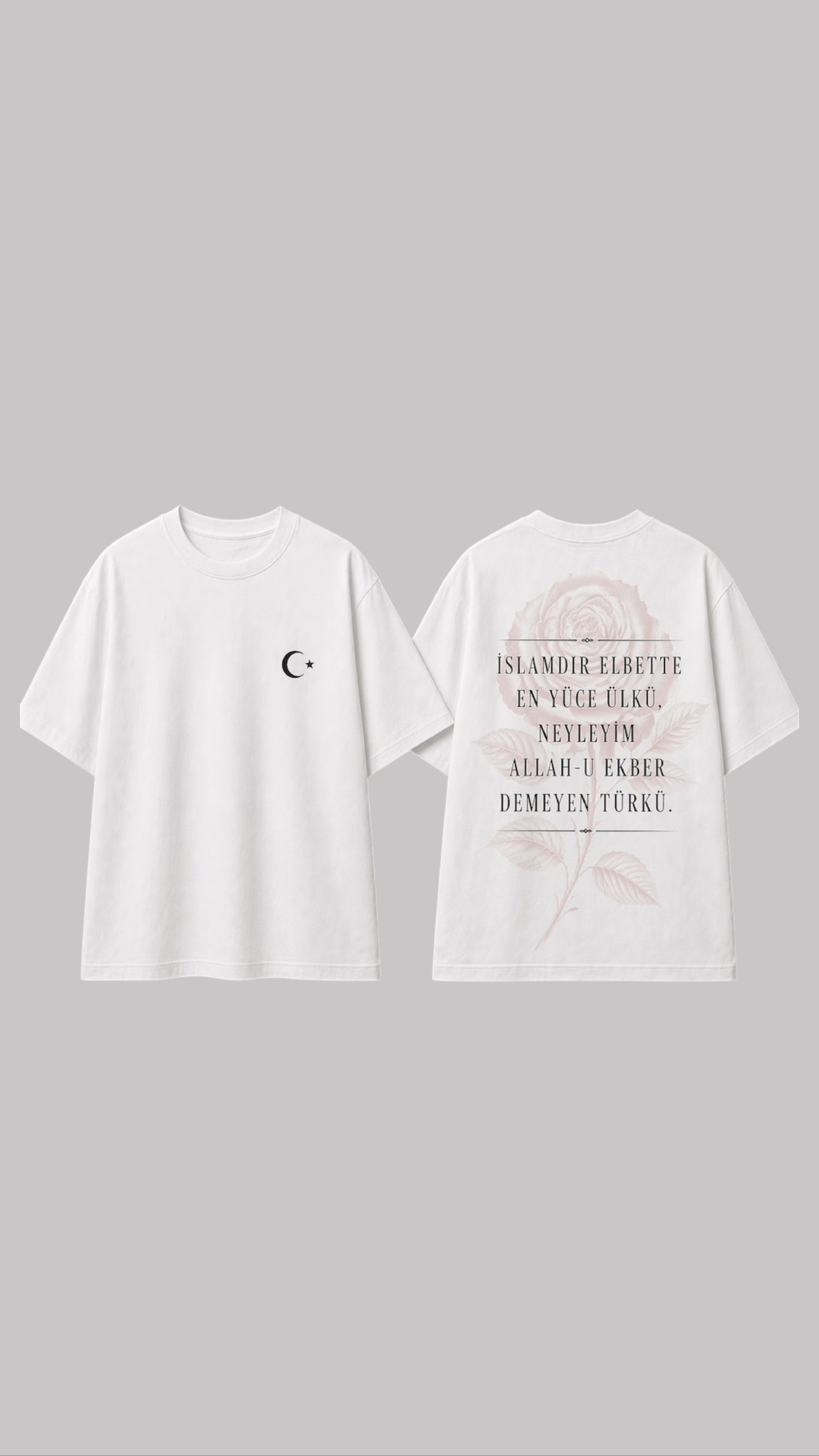 T-Shirt Oversize TÜRK